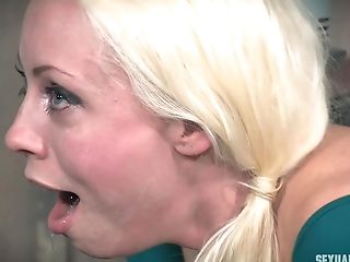 Fuck Machines And A Big Dick Make Lorelei Lee Sob In Tying Session