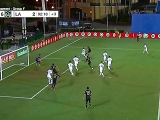 La Galaxy Get Fucked By Six Black And Gold Jizz-shotguns And Is Runner By La