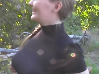 Evelina Juliet In Inexperienced Vid Of Teenagers Fucked Hard Filmed In Forest