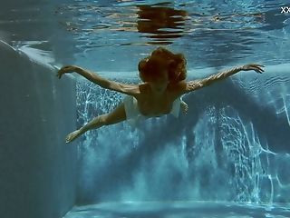 Slender Swimmer Alla Zlatavlaska Shows A Supreme Underwater Demonstrate
